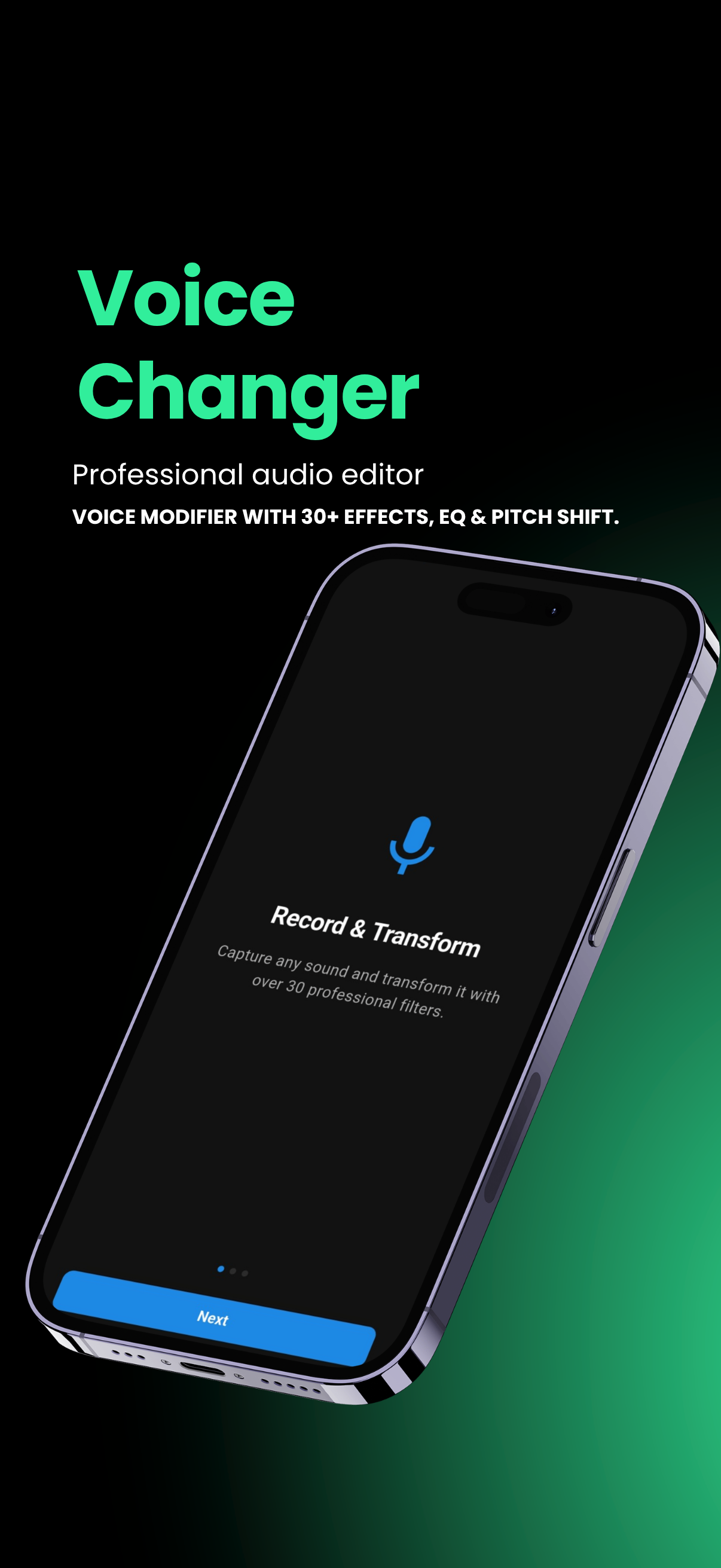 Screenshot 1 of Voice Changer
