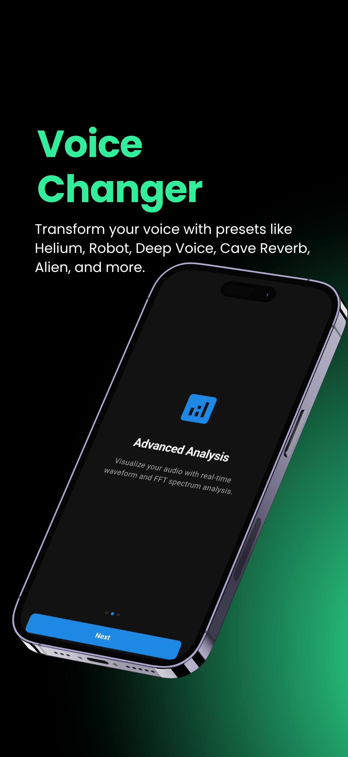 Screenshot 2 of Voice Changer