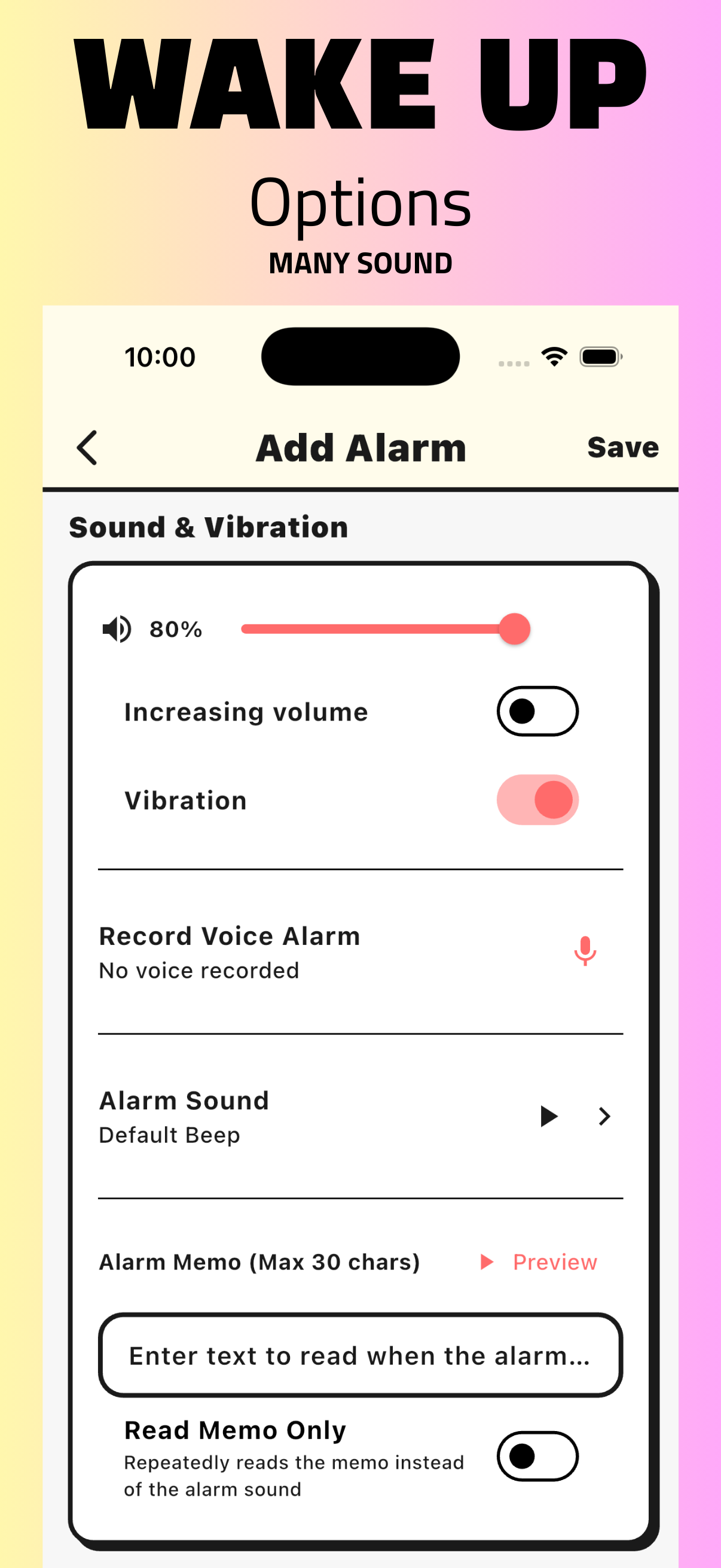 Screenshot 4 of Wake Up Alarm - Mission, Snooze, Confirmation