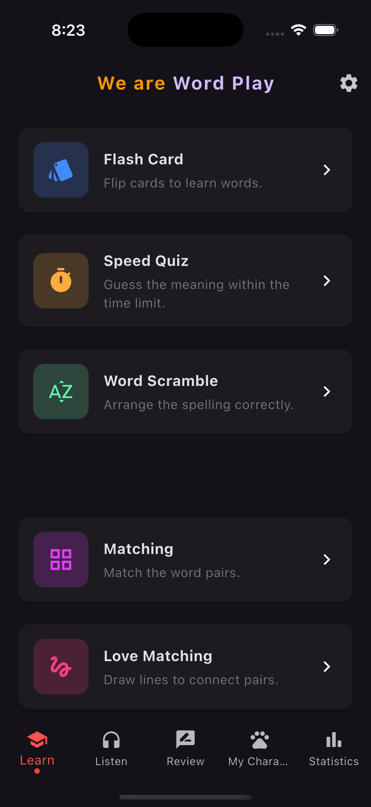 Screenshot 1 of Word Play